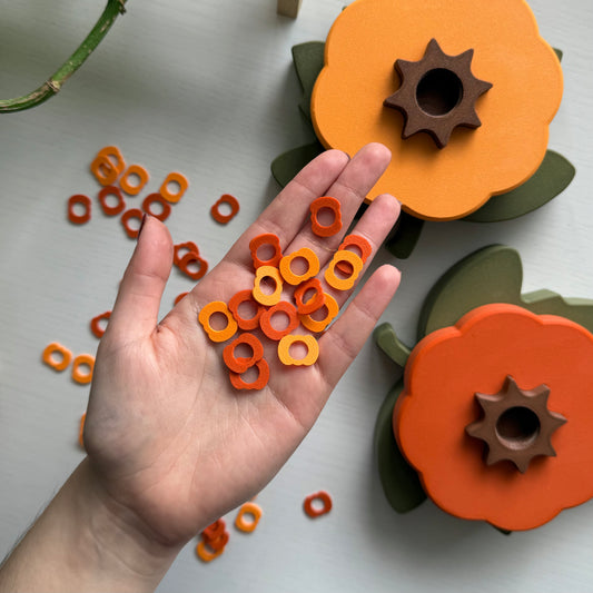 Seamless Pumpkin Markers (set of 10)