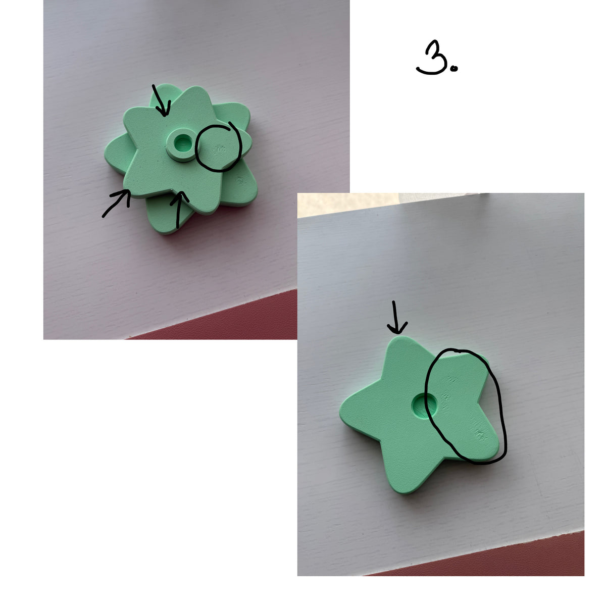 Second Chance Mini Star Spinner