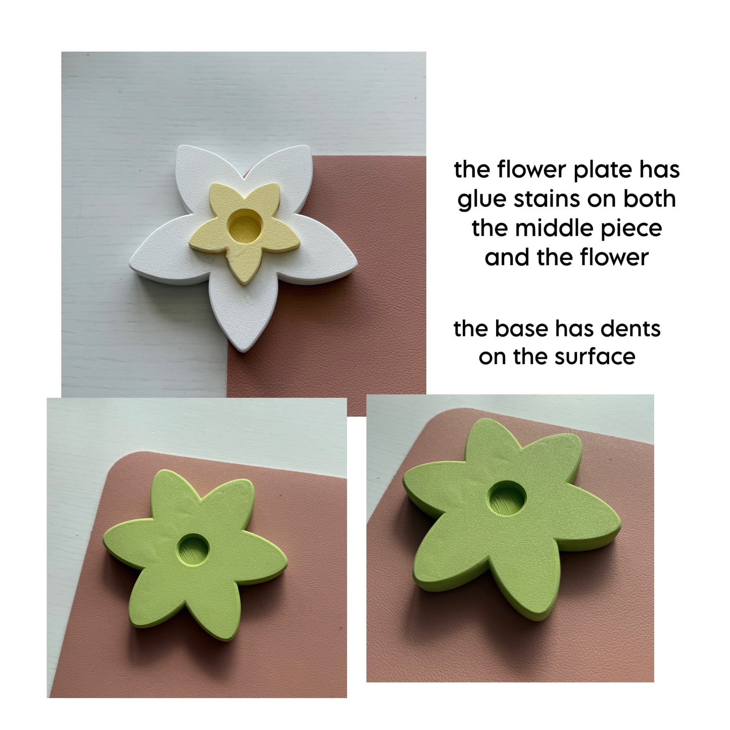 Second Chance Mini Plumeria Spinner (Matcha)
