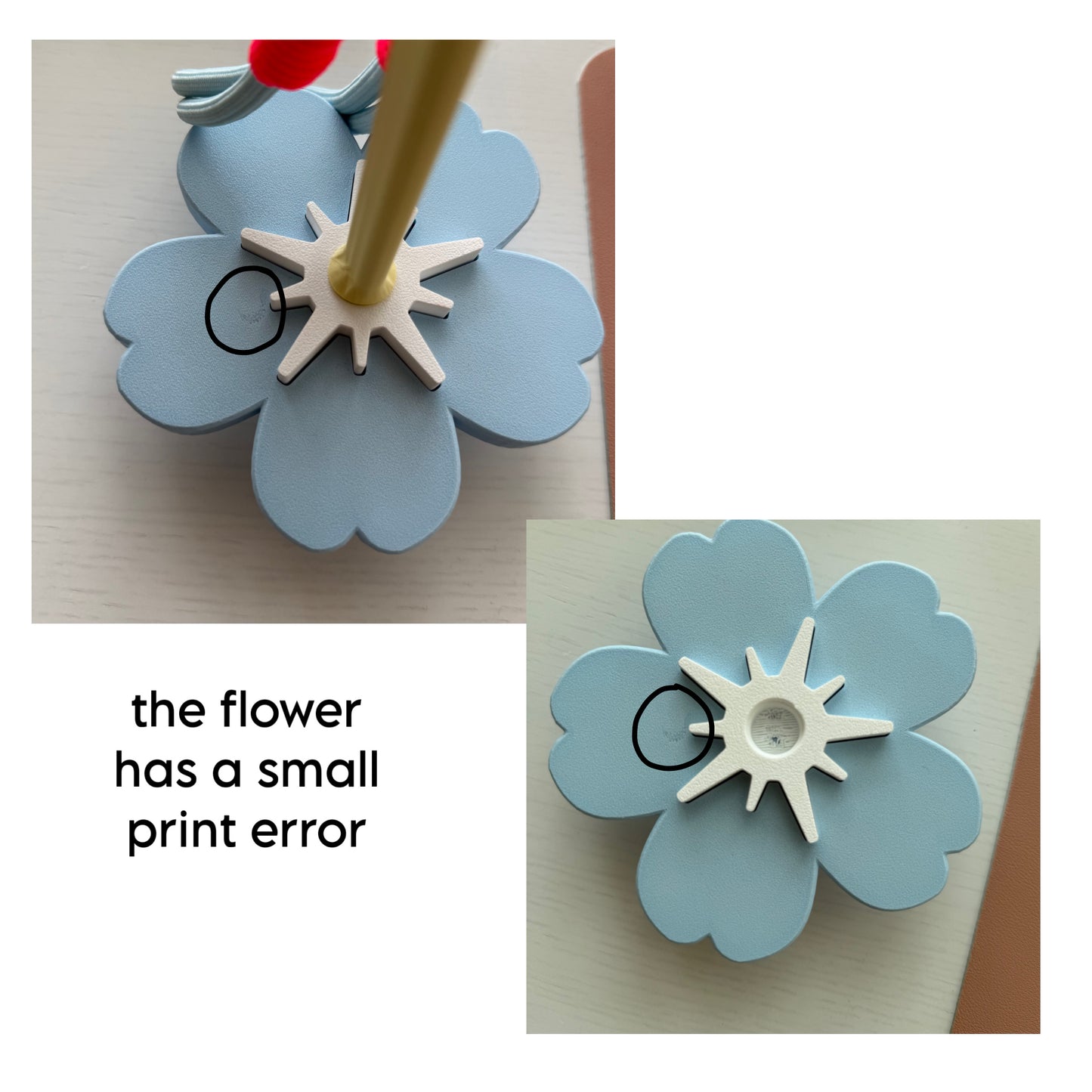 Second Chance Forget Me Not Walkie Spinner (With Compartment)