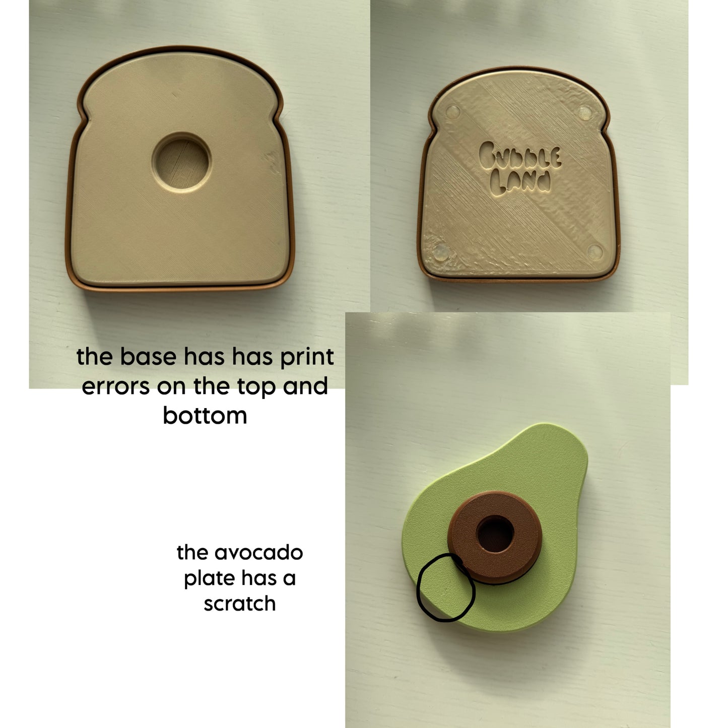 Second Chance Toast Spinner (Avocado)