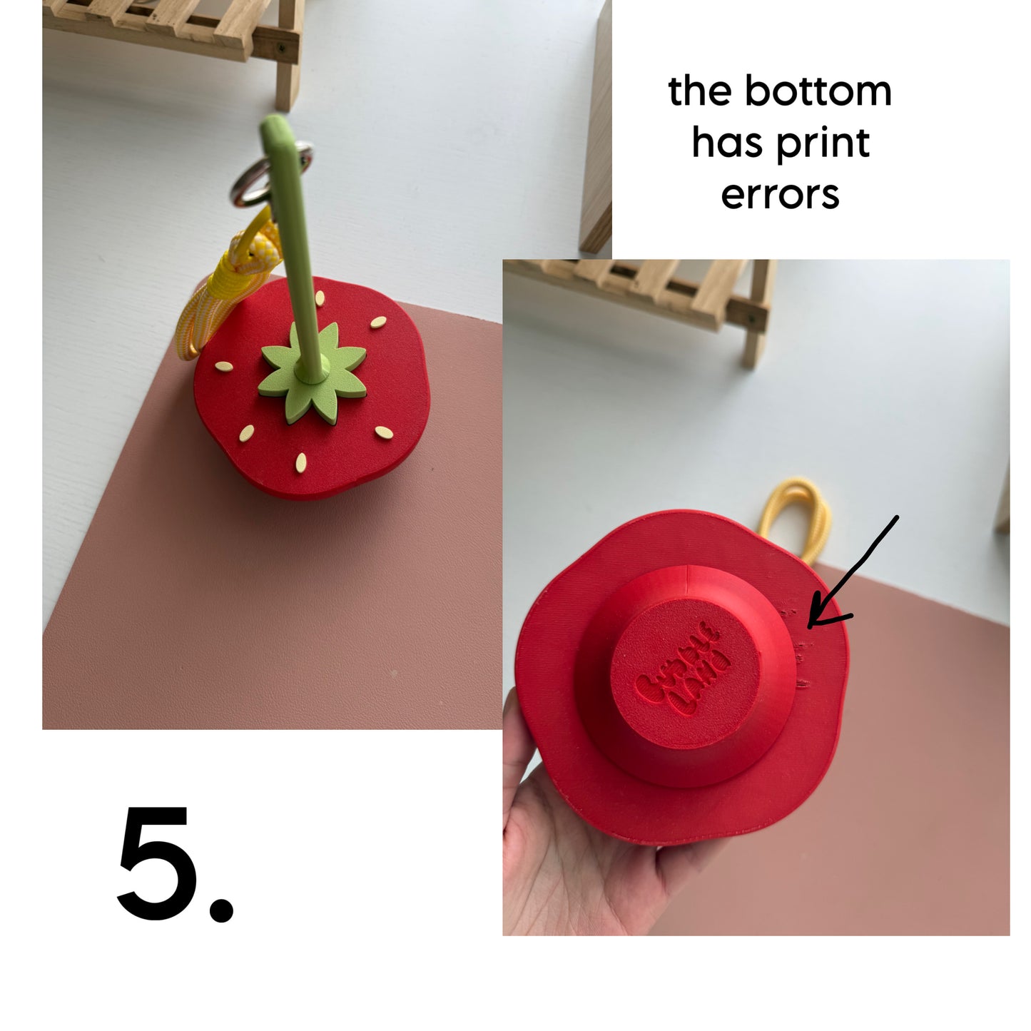 Second Chance Walkie Spinner (With Compartment)