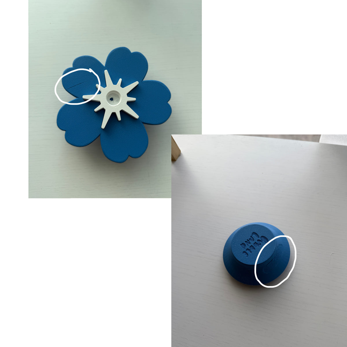 Second Chance Forget Me Not Walkie Spinner (With Compartment)