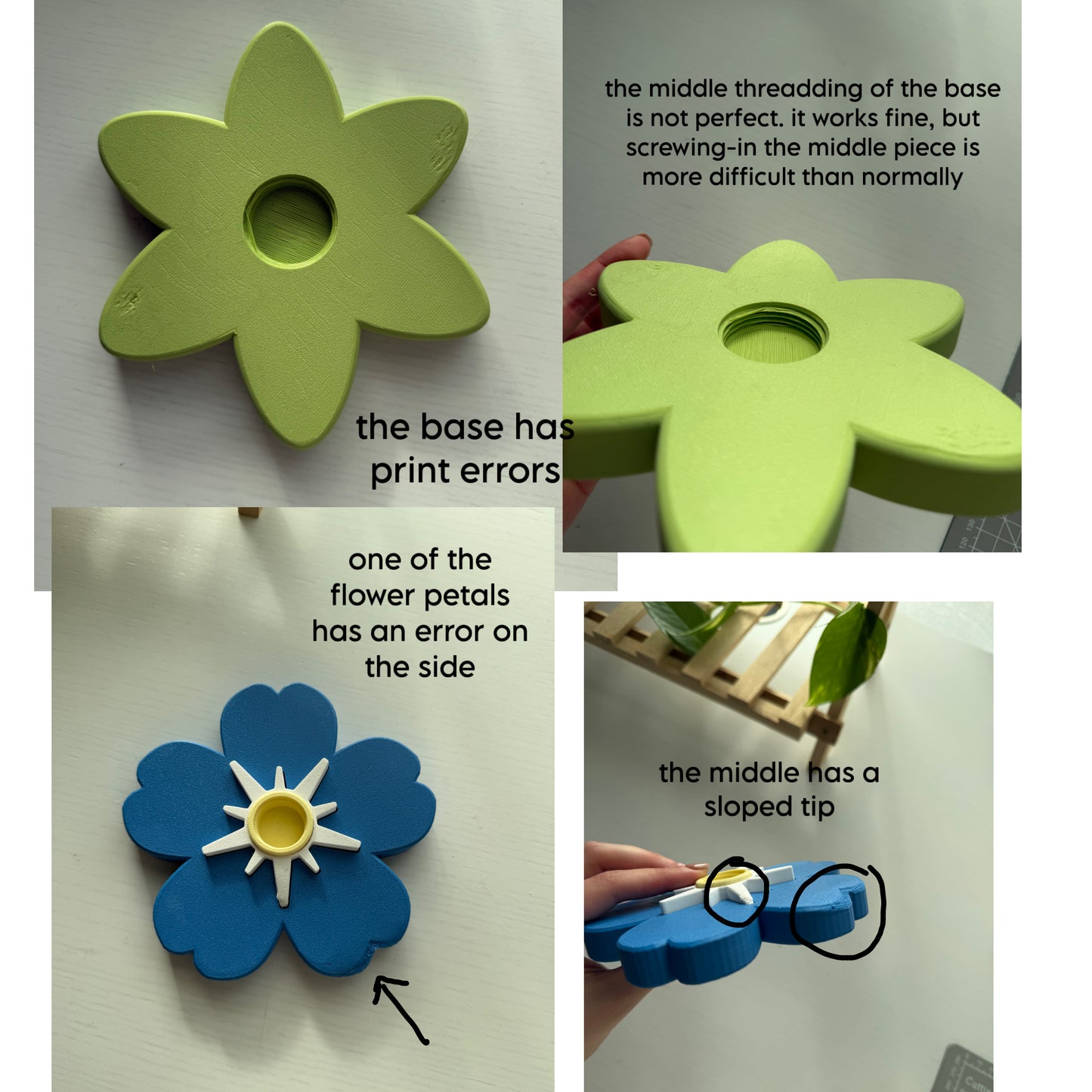 Second Chance Forget Me Not Spinner (Matcha)