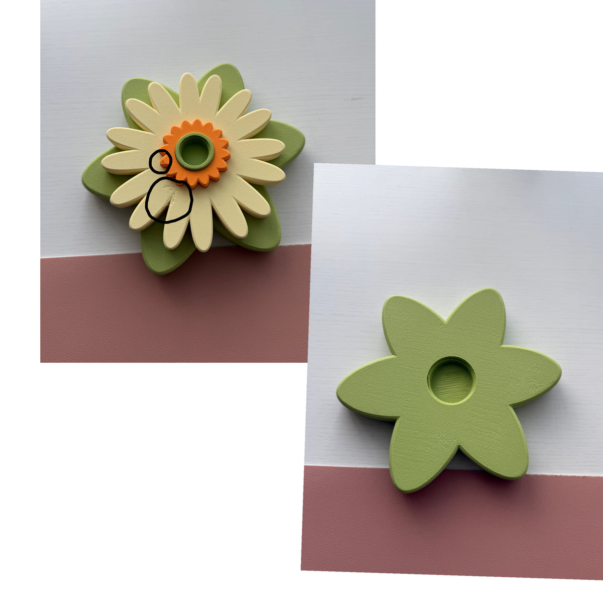 Second Chance Gerbera Spinner
