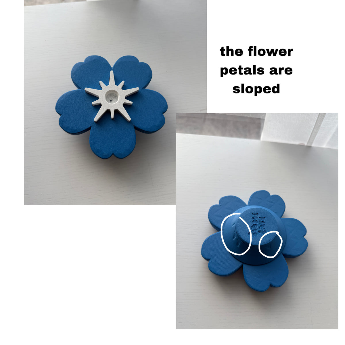 Second Chance Forget Me Not Walkie Spinner (With Compartment)