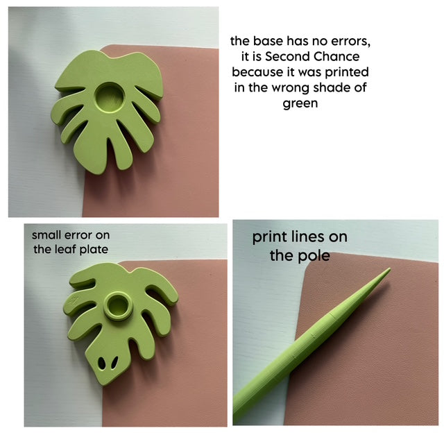 Second Chance Monstera Spinner (Matcha)