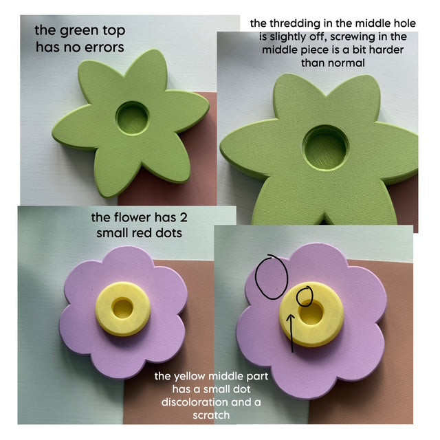 Second Chance Daisy Spinner (Lilac)