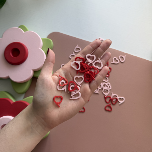 Heart Stitch Markers (set of 10)