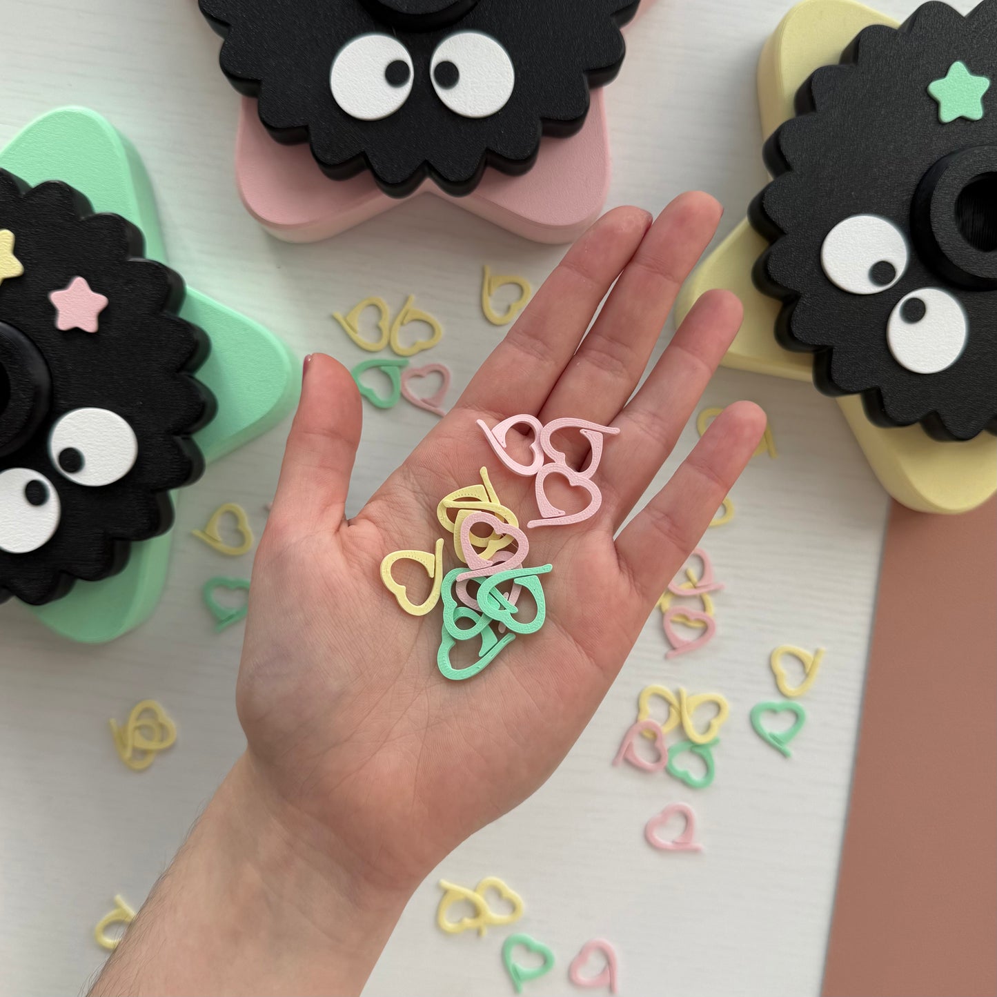 Heart Stitch Markers (Spirited Collection)