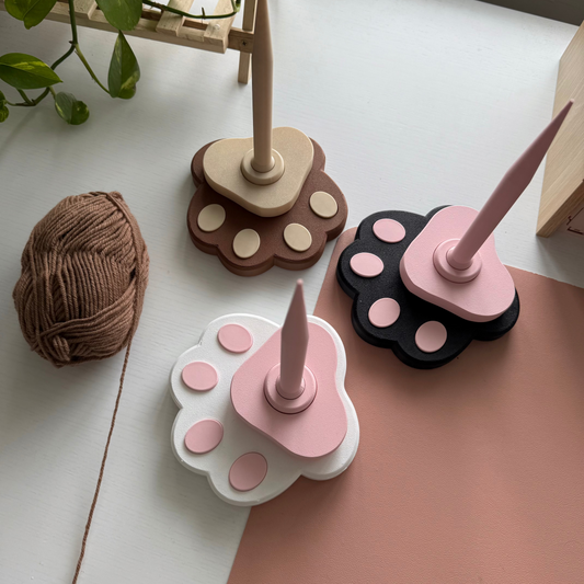 Paw Print Spinner