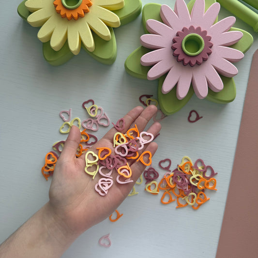 Spring Stitch Markers (set of 10)