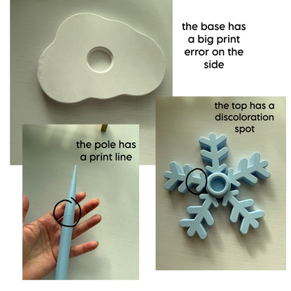 Second Chance Frosty Flake Spinner