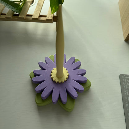 Second Chance Aster Spinner (Wisteria-Matcha)