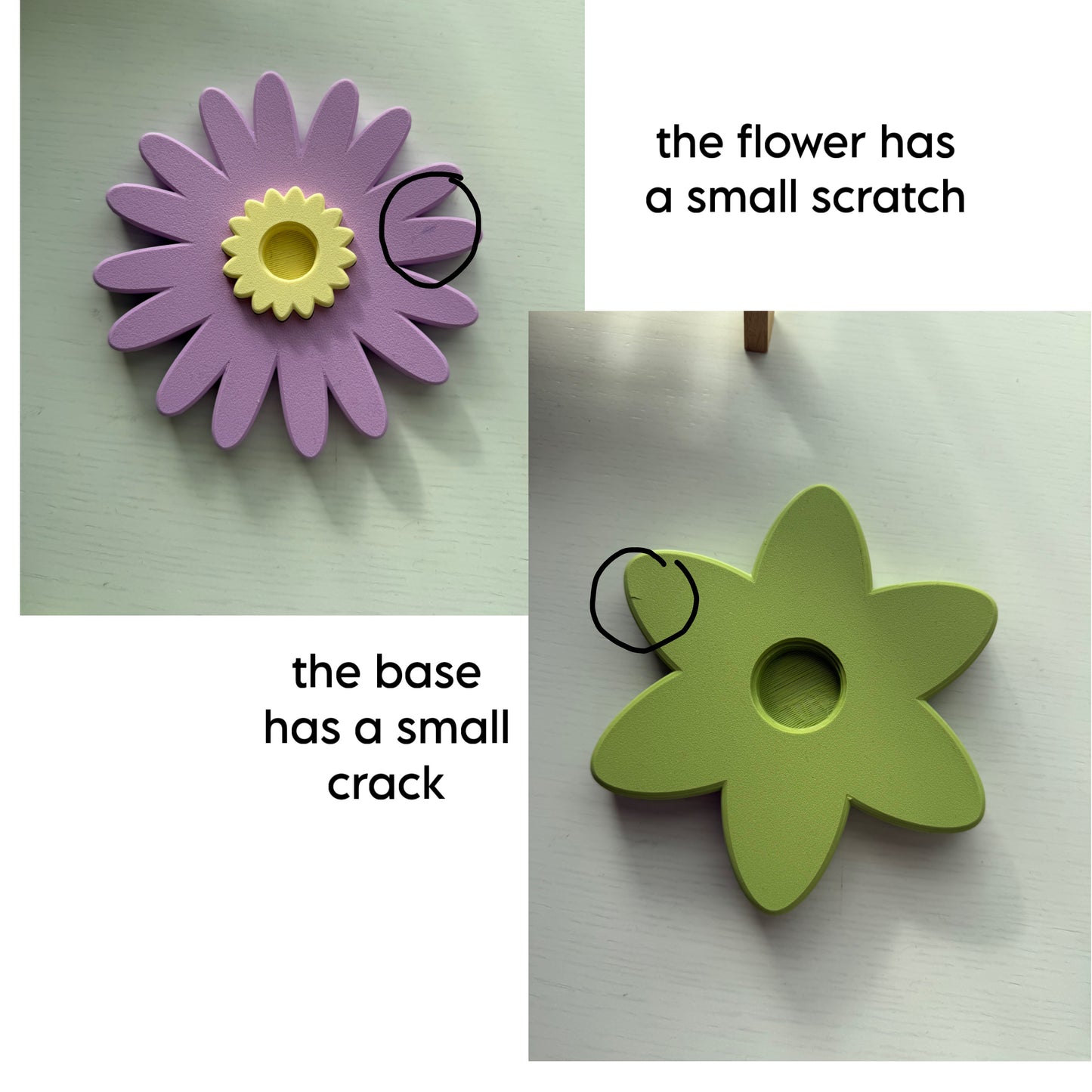 Second Chance Aster Spinner (Lilac-Matcha)