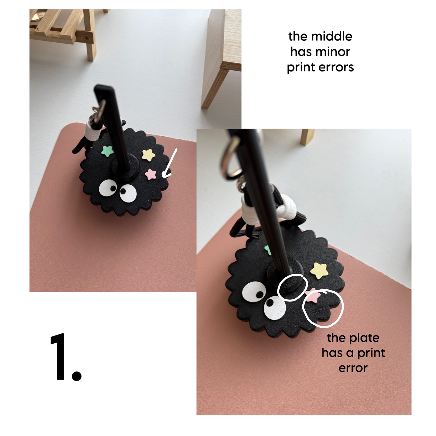 Second Chance Soot Walkie Spinner (With Compartment)
