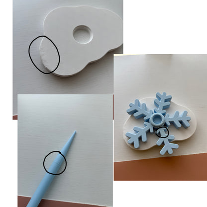 Second Chance Frosty Flake Spinner