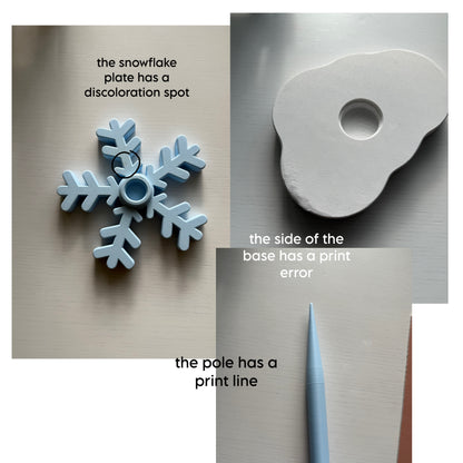 Second Chance Frosty Flake Spinner