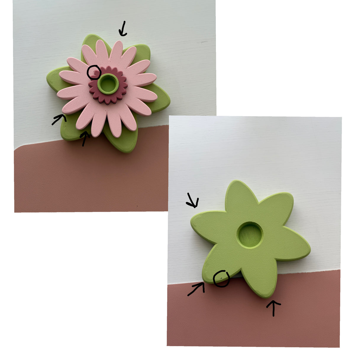 Second Chance Gerbera Spinner