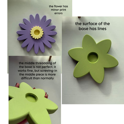 Second Chance Aster Spinner (Wisteria-Matcha)