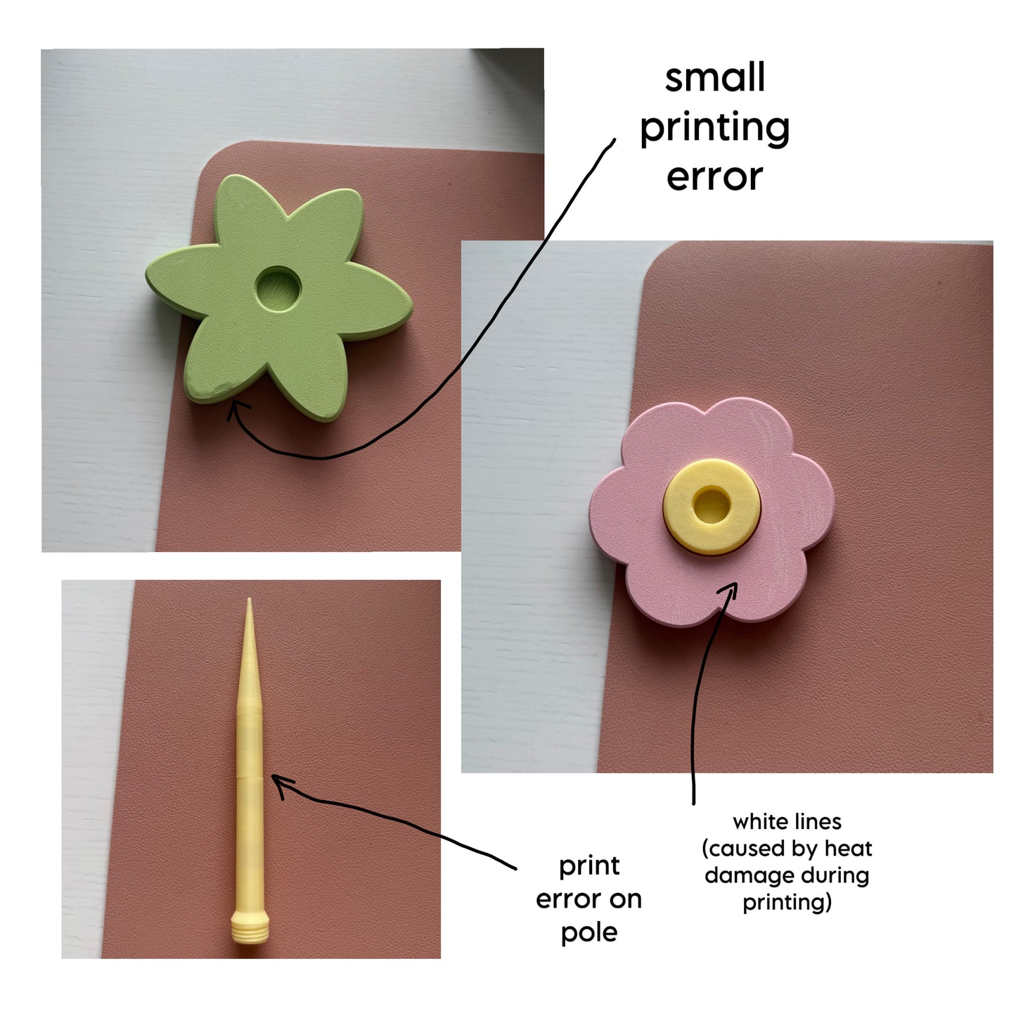 Second Chance Mini Daisy Spinner (Pink)