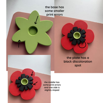 Second Chance Poppy Spinner (Red)