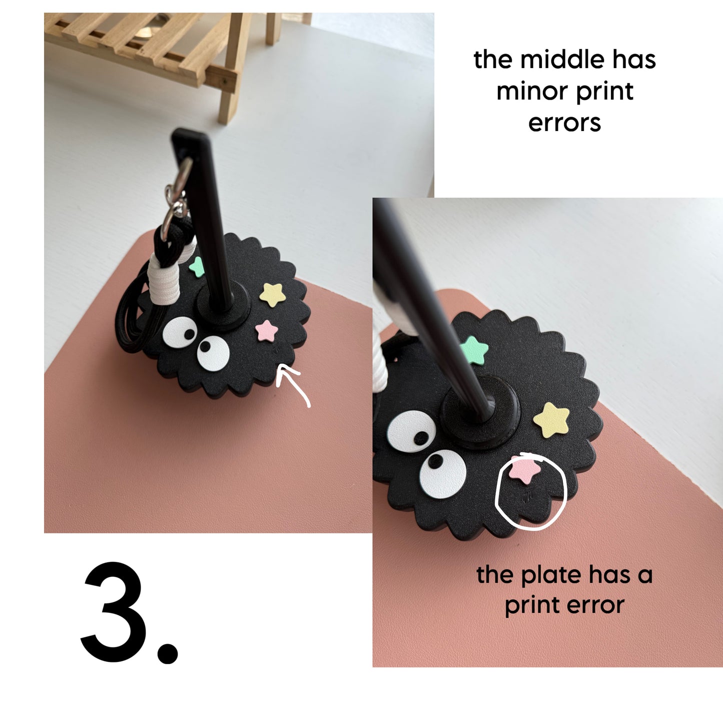 Second Chance Soot Walkie Spinner (With Compartment)