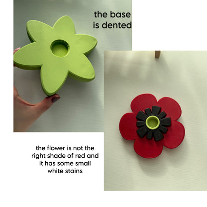 Second Chance Poppy Spinner (Red)