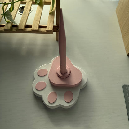 Second Chance Paw Spinner (White-Pink)