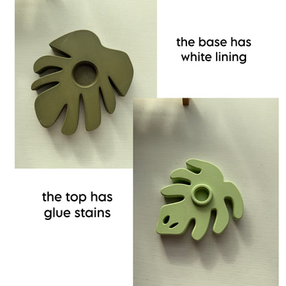 Second Chance Monstera Spinner (Pistachio)