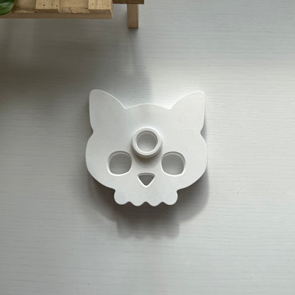 Cat Skull Plate