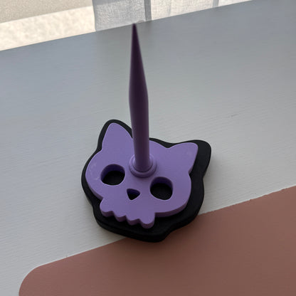 Second Chance Cat Skull Spinner