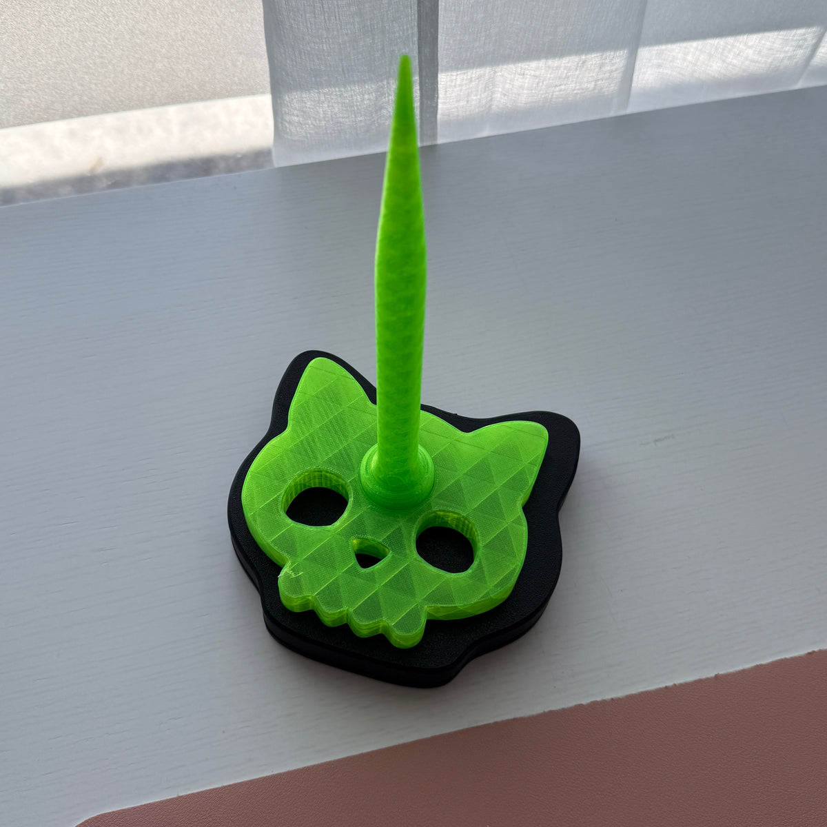 Second Chance Cat Skull Spinner